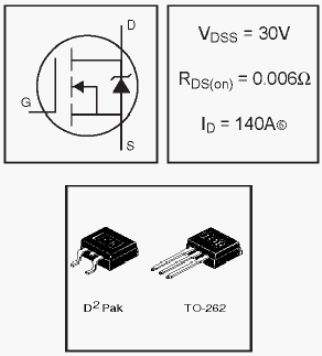 IRL3803S, HEXFET Power MOSFETs Discrete N-Channel